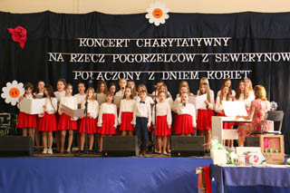 Koncert charytatywny na rzecz pogorzelców z Sewerynowa połączony z Dniem Kobiet