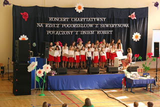 Koncert charytatywny na rzecz pogorzelców z Sewerynowa połączony z Dniem Kobiet