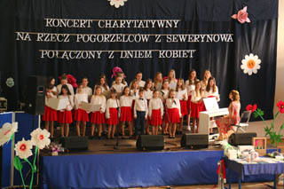 Koncert charytatywny na rzecz pogorzelców z Sewerynowa połączony z Dniem Kobiet