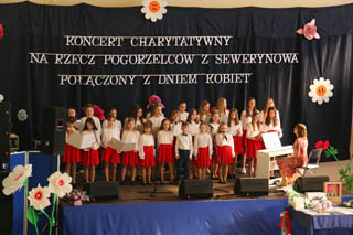 Koncert charytatywny na rzecz pogorzelców z Sewerynowa połączony z Dniem Kobiet