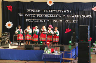 Koncert charytatywny na rzecz pogorzelców z Sewerynowa połączony z Dniem Kobiet