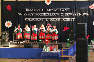 Koncert charytatywny na rzecz pogorzelców z Sewerynowa połączony z Dniem Kobiet