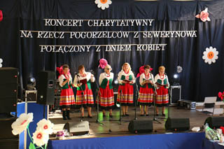 Koncert charytatywny na rzecz pogorzelców z Sewerynowa połączony z Dniem Kobiet