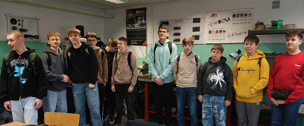 Wizyta zawodoznawcza w Zespole Szkół Górniczych w Łęcznej