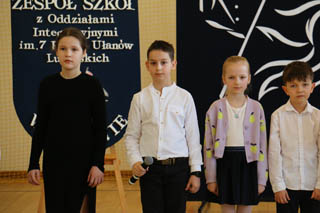 Uczniowie kl. I-III świętują DZIEŃ PATRONA