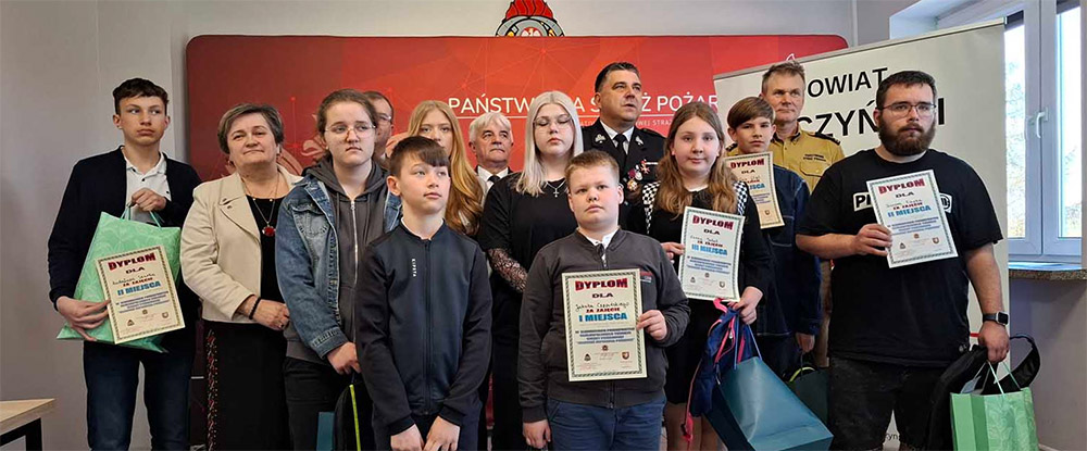 Podsumowanie 47. Ogólnopolskiego Turnieju Wiedzy Pożarniczej ph. „Młodzież Zapobiega Pożarom” – etap gminny i powiatowy