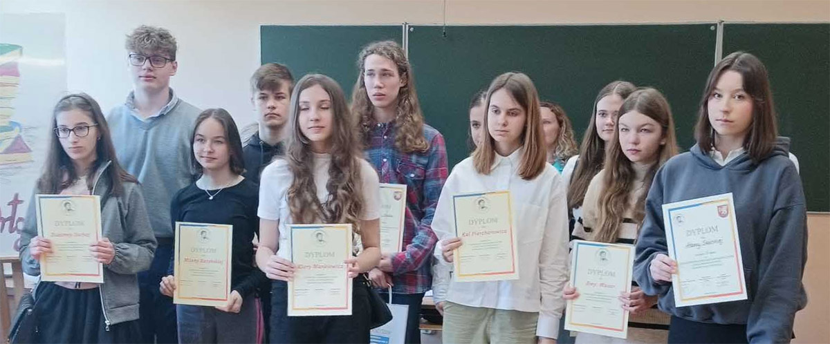 Tytuł Wicemistrza Ortografii Powiatu Łęczyńskiego