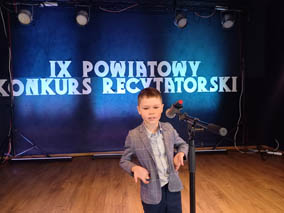 IX Powiatowy Konkurs Recytatorski „Żyję zdrowo”