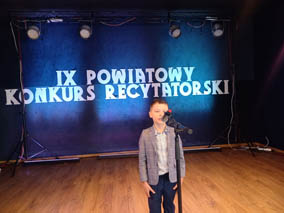 IX Powiatowy Konkurs Recytatorski „Żyję zdrowo”