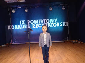 IX Powiatowy Konkurs Recytatorski „Żyję zdrowo”