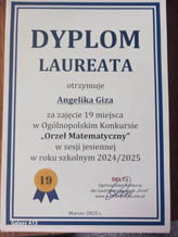 Podsumowanie konkursów: „Orzeł Matematyczny” oraz „Kangur Matematyczny”