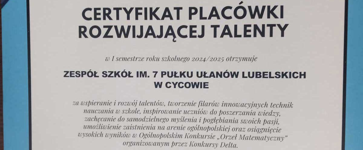 Podsumowanie konkursów: „Orzeł Matematyczny” oraz „Kangur Matematyczny”