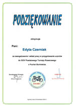 XXIV Powiatowy Turniej Rowerowy o Puchar Burmistrza
