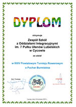 XXIV Powiatowy Turniej Rowerowy o Puchar Burmistrza