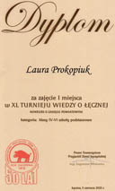 XL Turniej Wiedzy o Łęcznej – LAUREACI