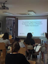 XXV Ogólnopolski Konkurs Wiedzy o Poleskim Parku Narodowym