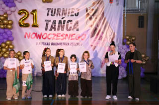KIDDOS na podium w XXI Jubileuszowym Turnieju Tańca Nowoczesnego o Puchar Burmistrza Łęcznej