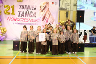 KIDDOS na podium w XXI Jubileuszowym Turnieju Tańca Nowoczesnego o Puchar Burmistrza Łęcznej