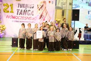 KIDDOS na podium w XXI Jubileuszowym Turnieju Tańca Nowoczesnego o Puchar Burmistrza Łęcznej
